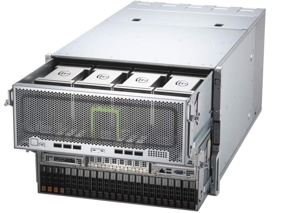 Picture of AI Training SuperServer SYS-820GH-TNR2 